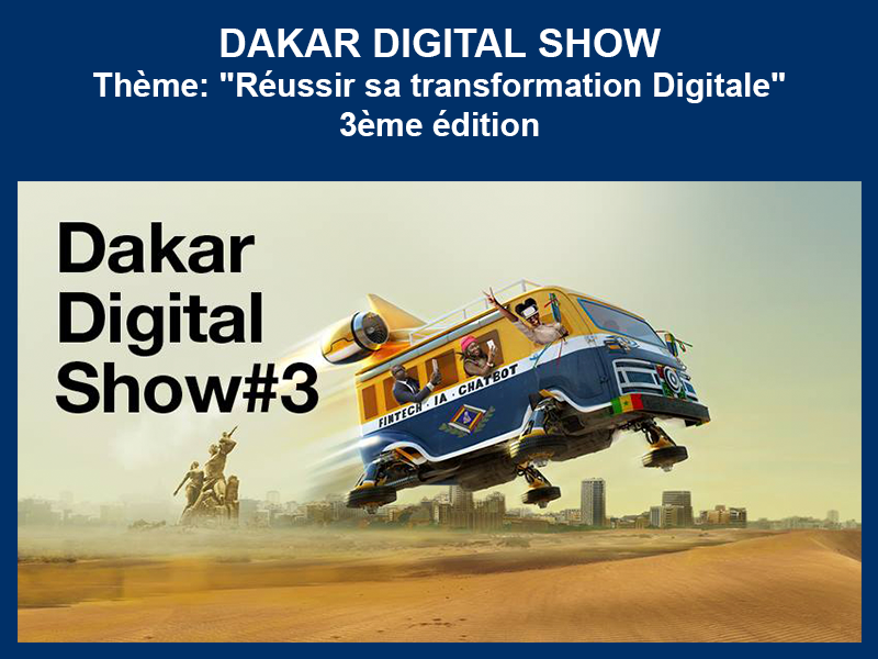 DAKAR DIGITAL SHOW : 04 au 06-12-2018